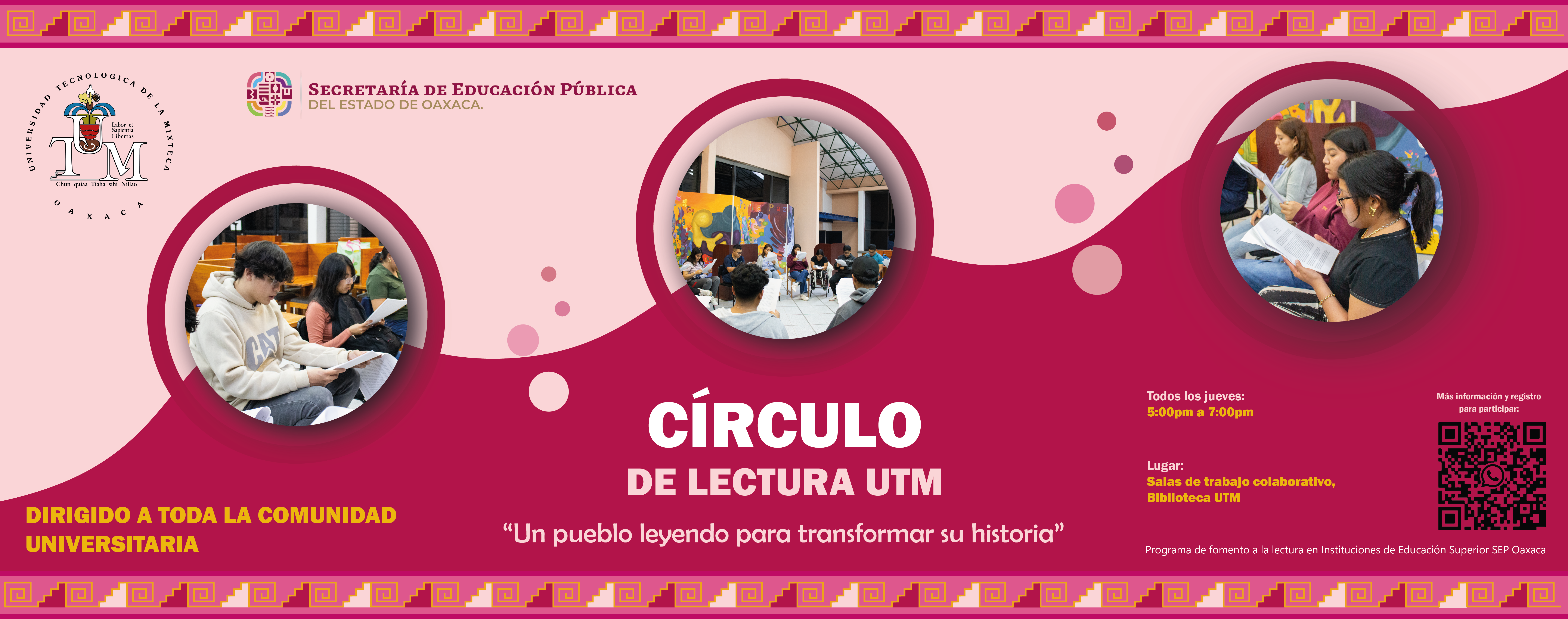 Círculo de lectura UTM