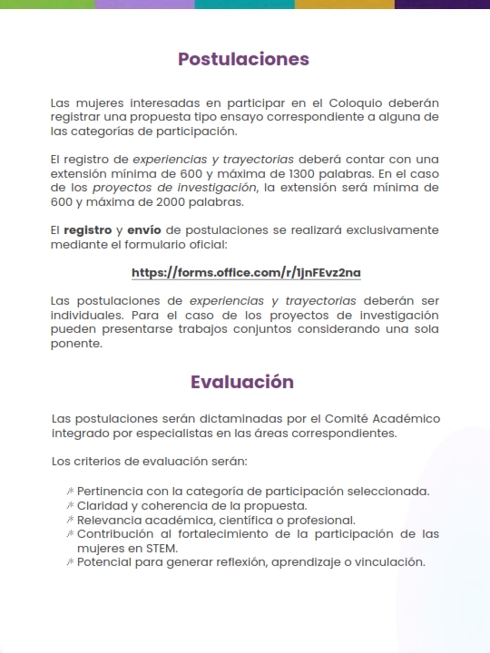 Postulaciones