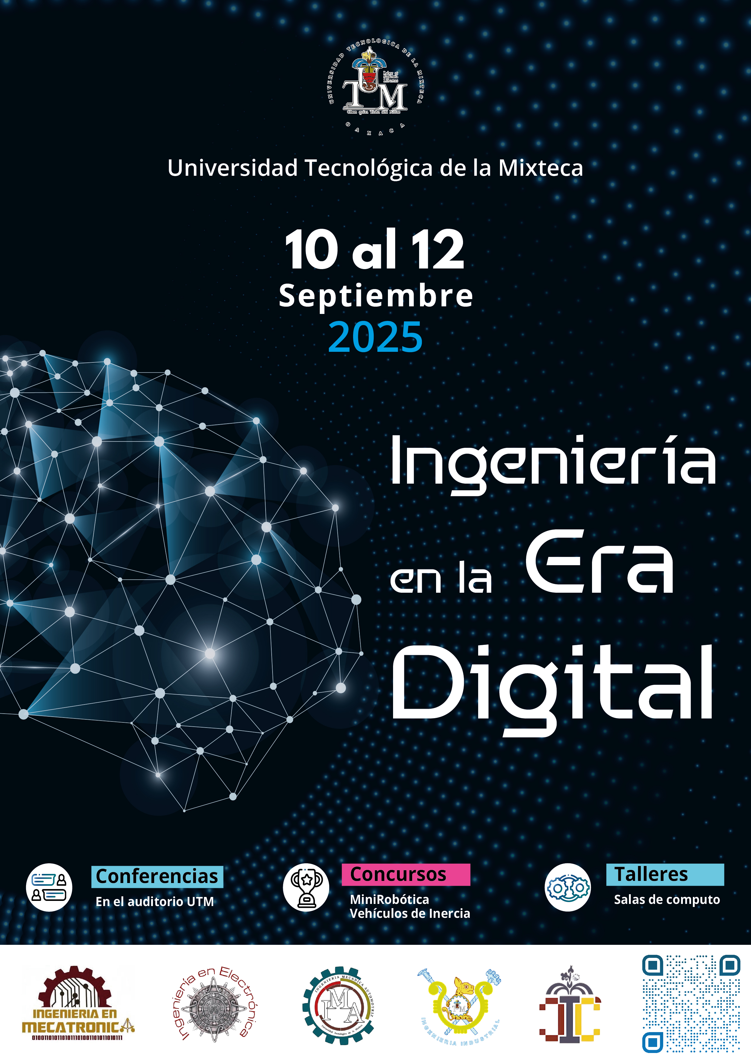 Cartel del Encuentro Ingeniería en la Era Digital en la UTM