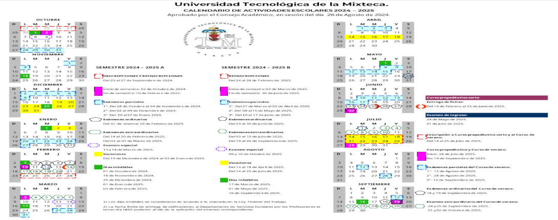 Caledario escolar 24-25